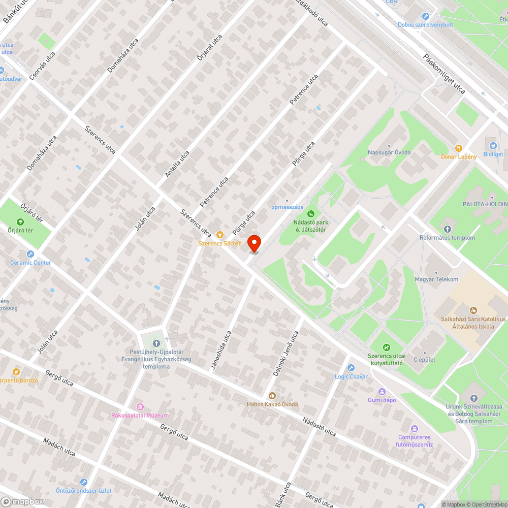 Illegális szemétlerakat bejelentés helye