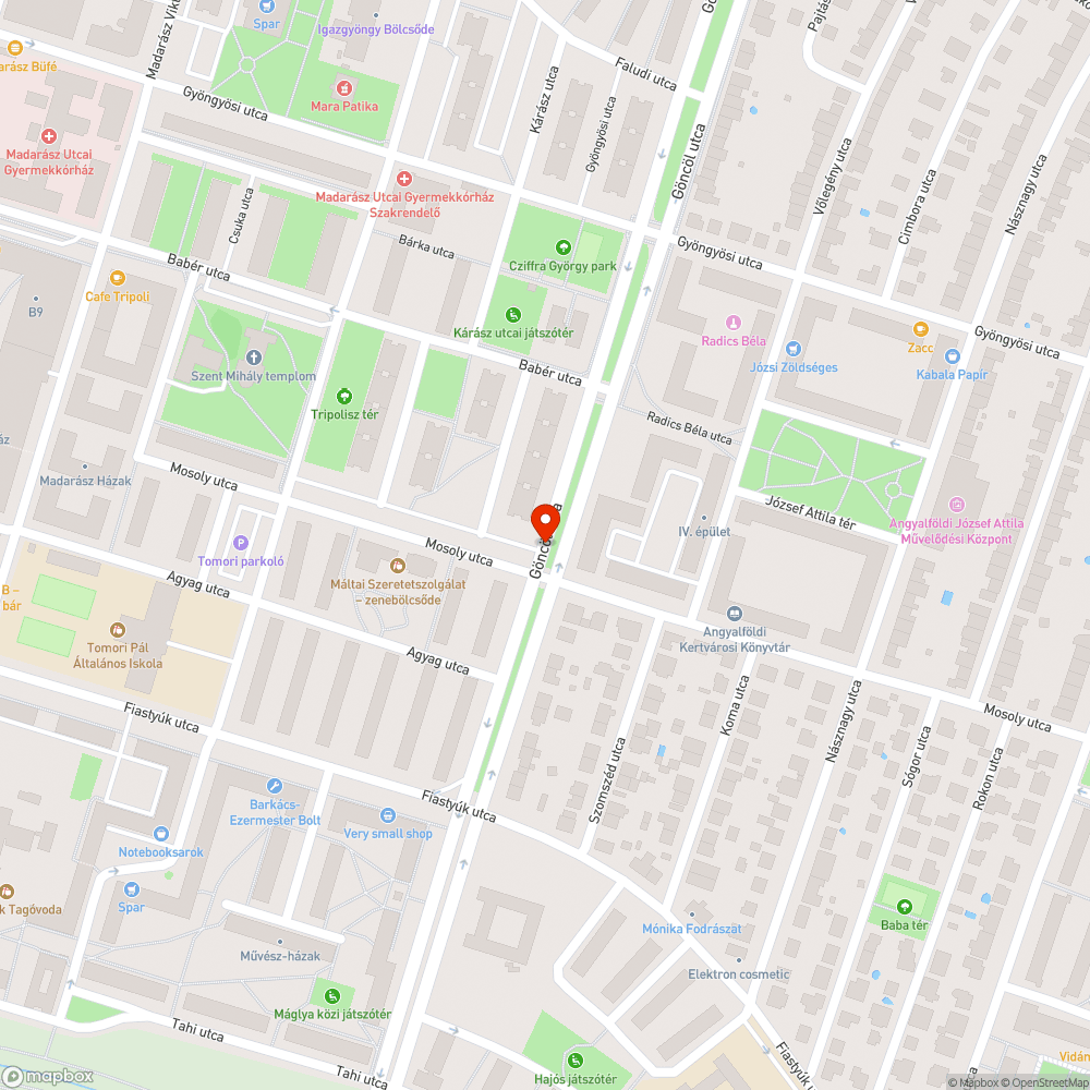 Kiszáradt facsemete bejelentés helye