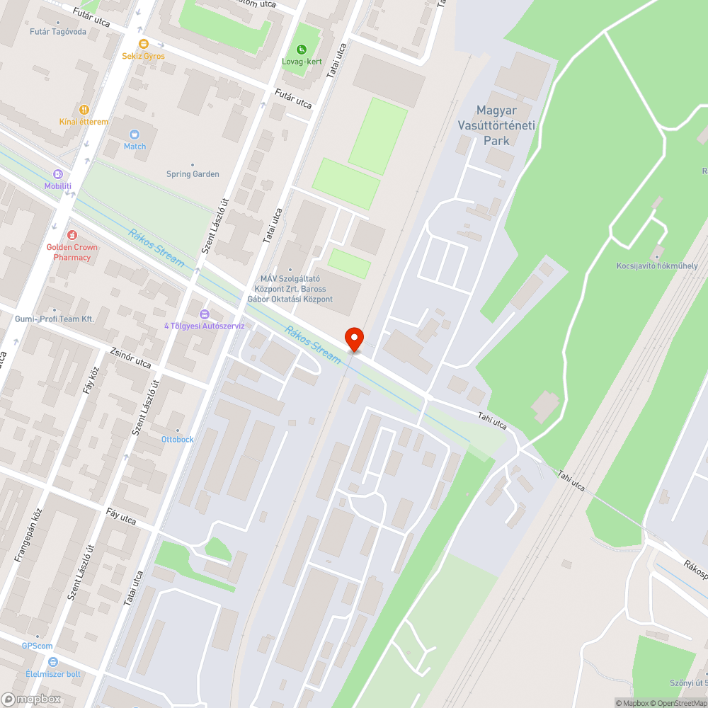 Elhagyott szemét bejelentés helye