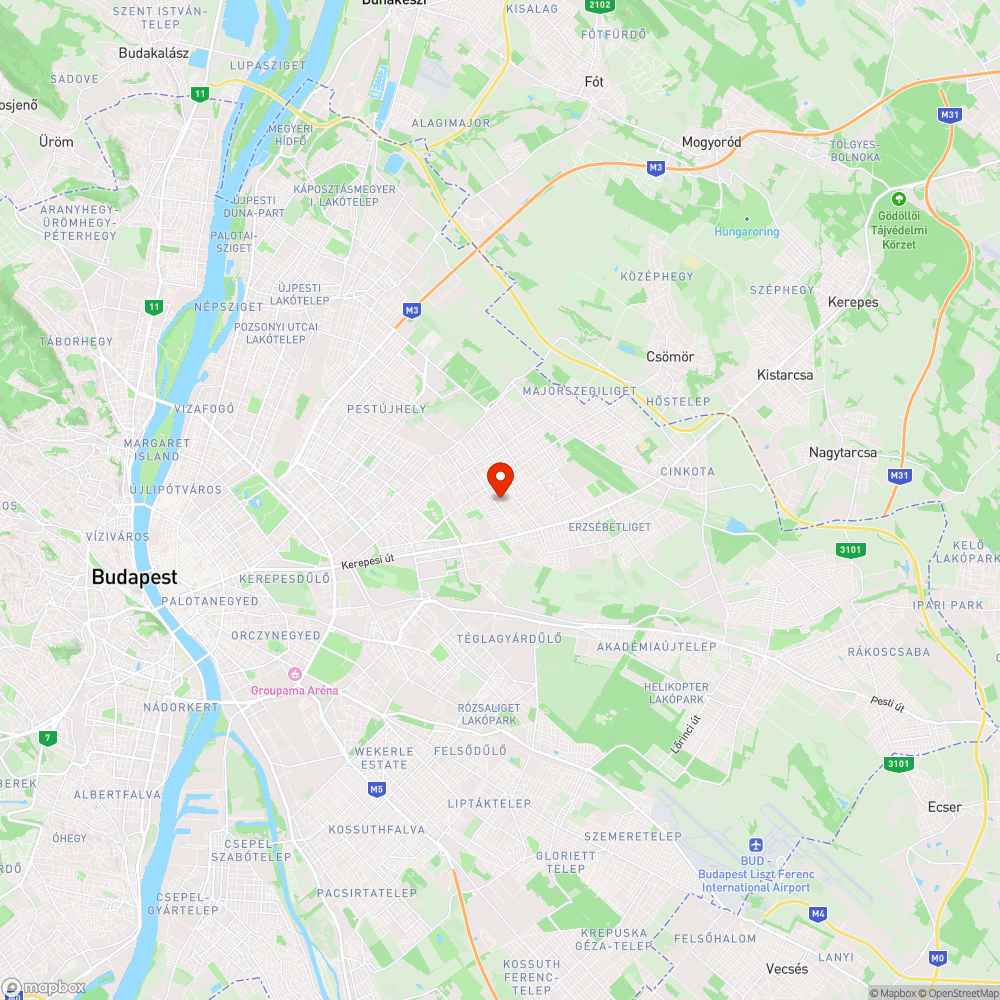 Törött tükör kereszteződésben bejelentés helye