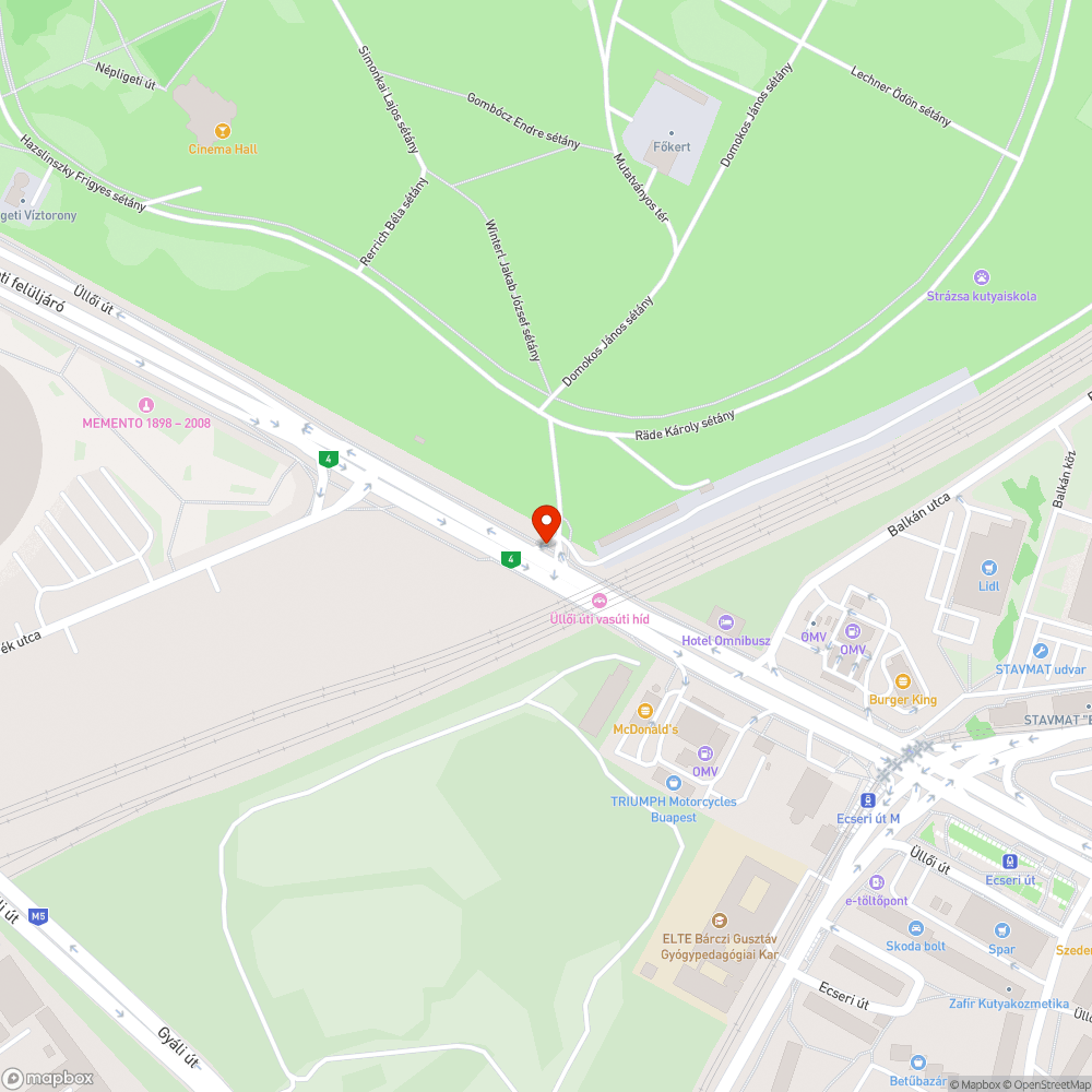 Rosszul beállított jelzőlámpa bejelentés helye