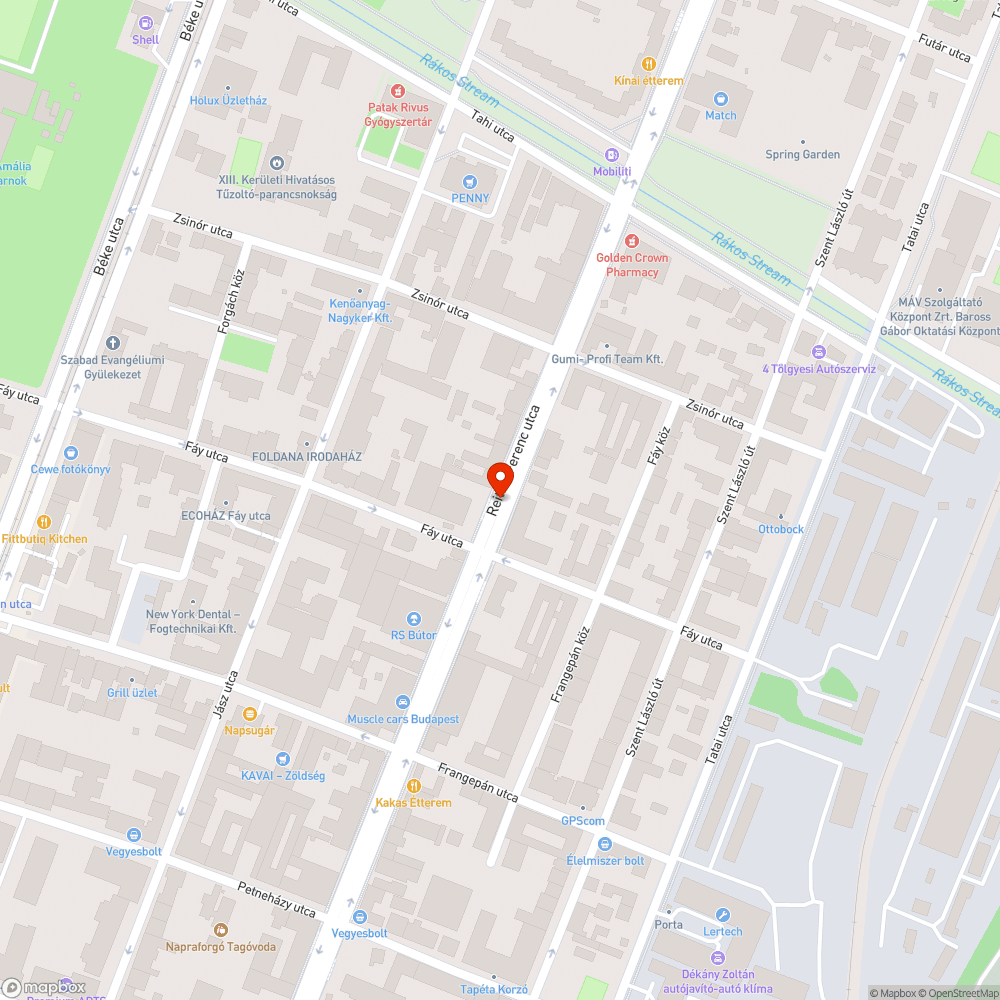 Graffiti szemét, döglött galamb bejelentés helye