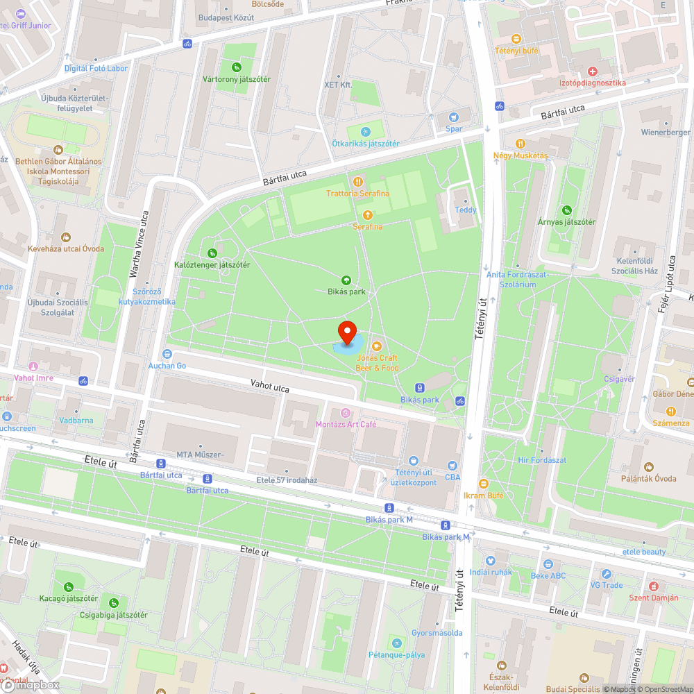 Beteg kacsák a Bikáson bejelentés helye