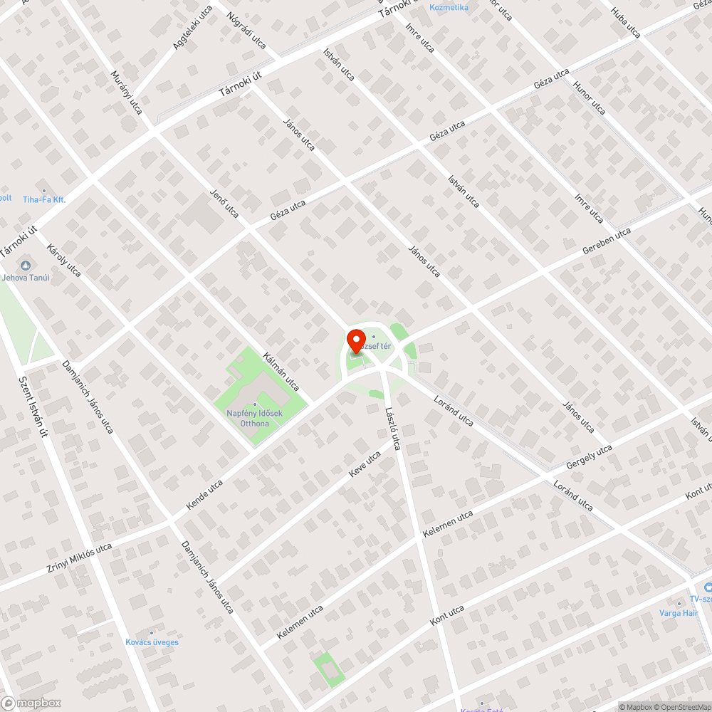 Játszótéri homokozó bejelentés helye