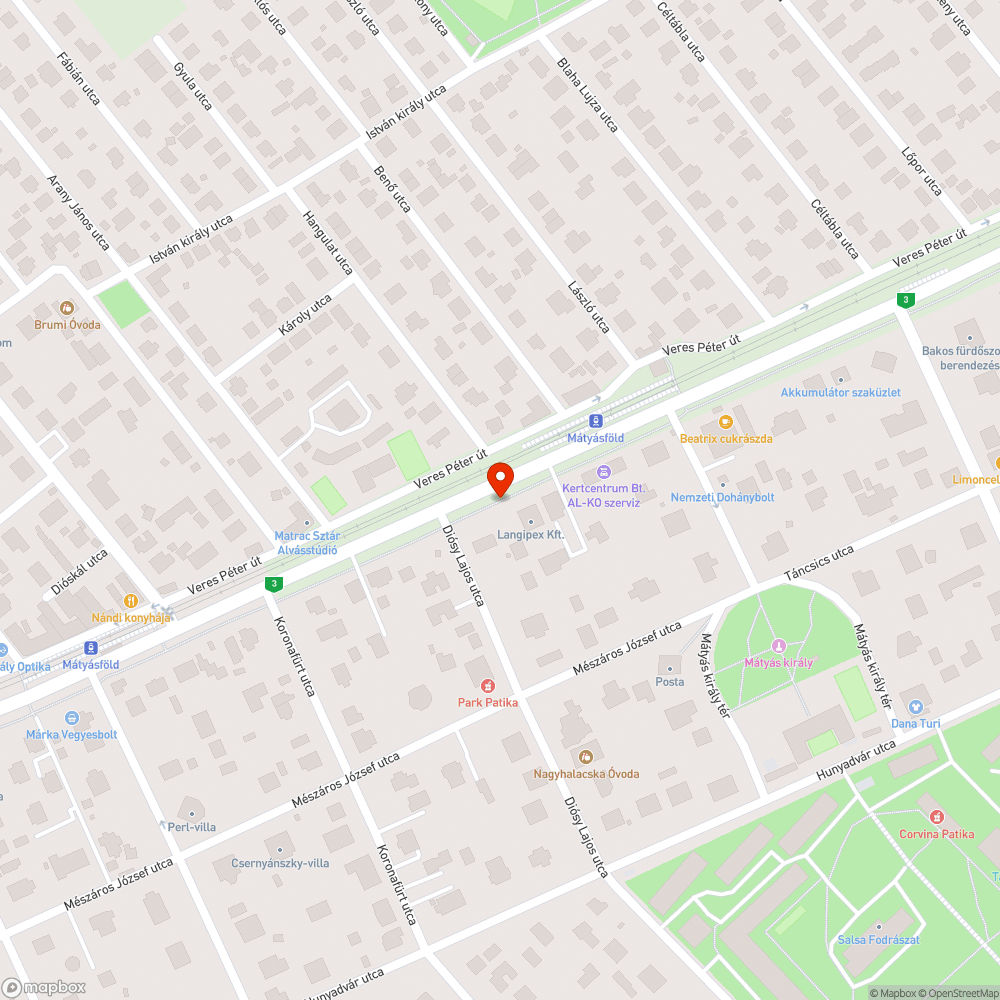 Belogó növényzet bejelentés helye