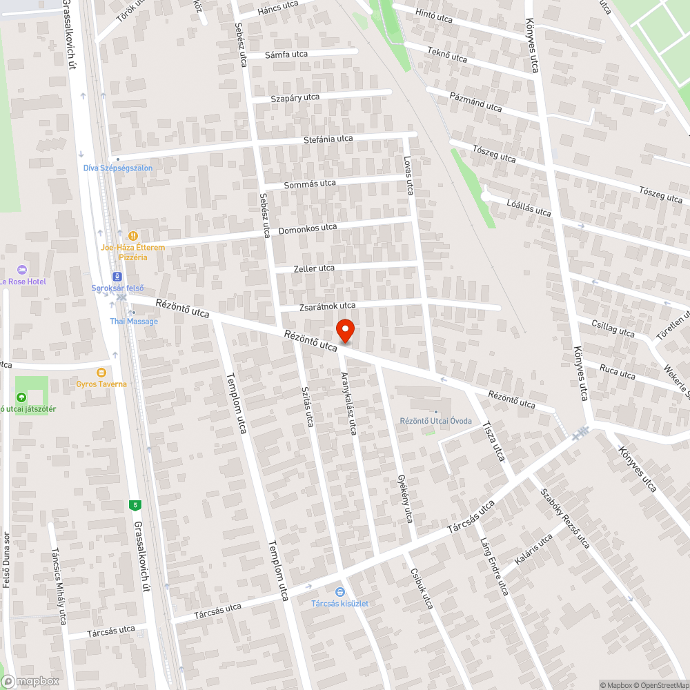 Nem lehet a járdán közlekedni! bejelentés helye