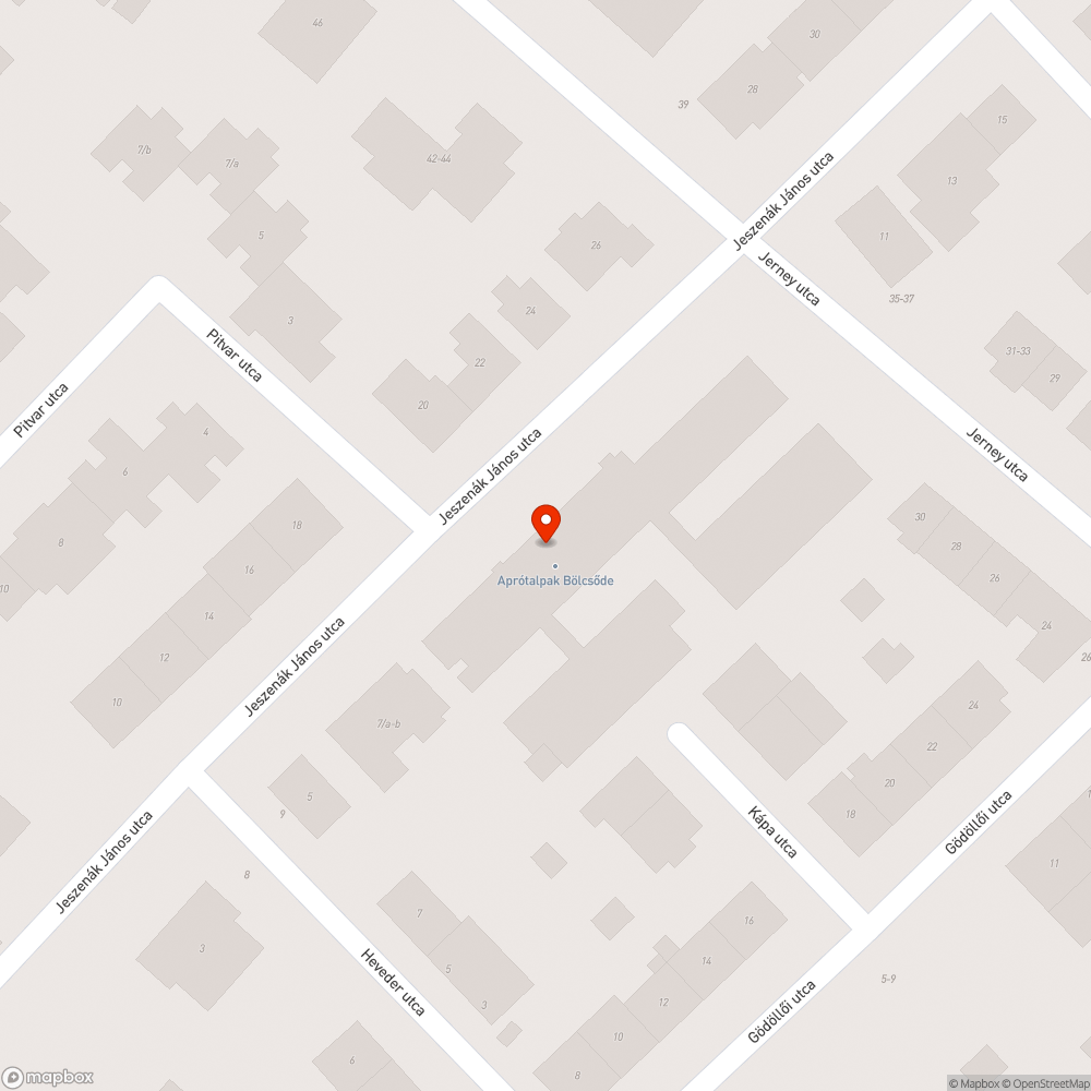 Megrongálódott útpadka bejelentés helye