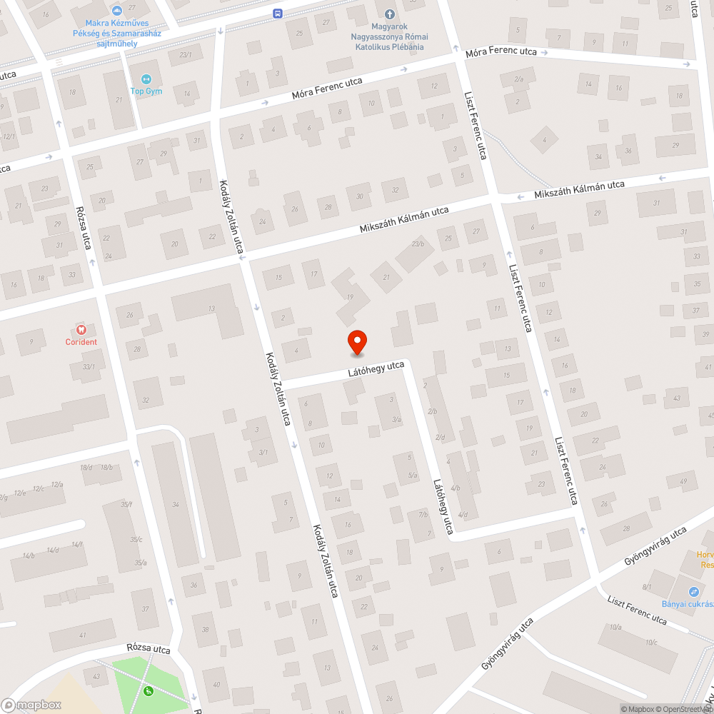 Vízszivárgás bejelentés helye