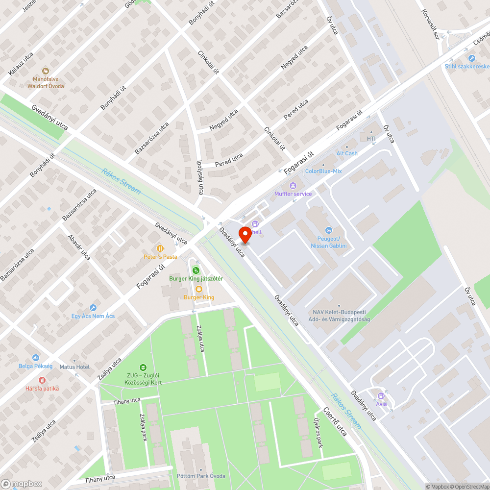 Dzsungeltúra - Járdára lógó növényzet bejelentés helye