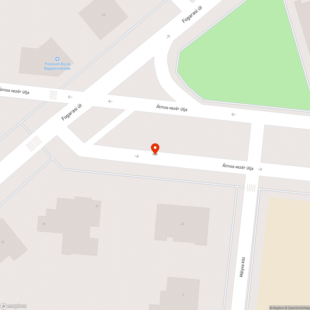 Eltönődött csatornafedél bejelentés helye