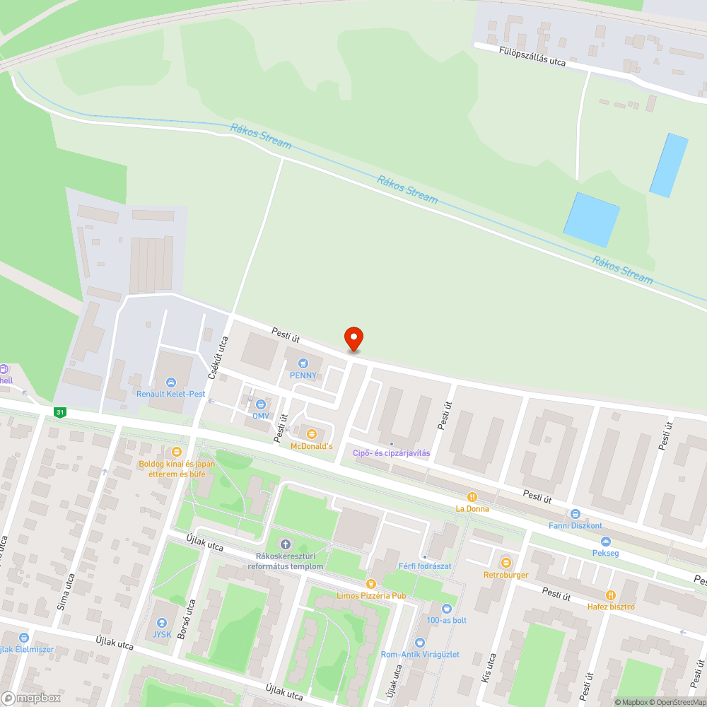 Táblák takarva bejelentés helye