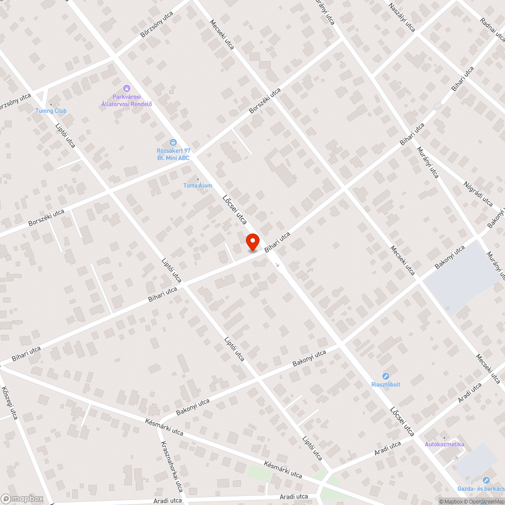 Kátyús út bejelentés helye