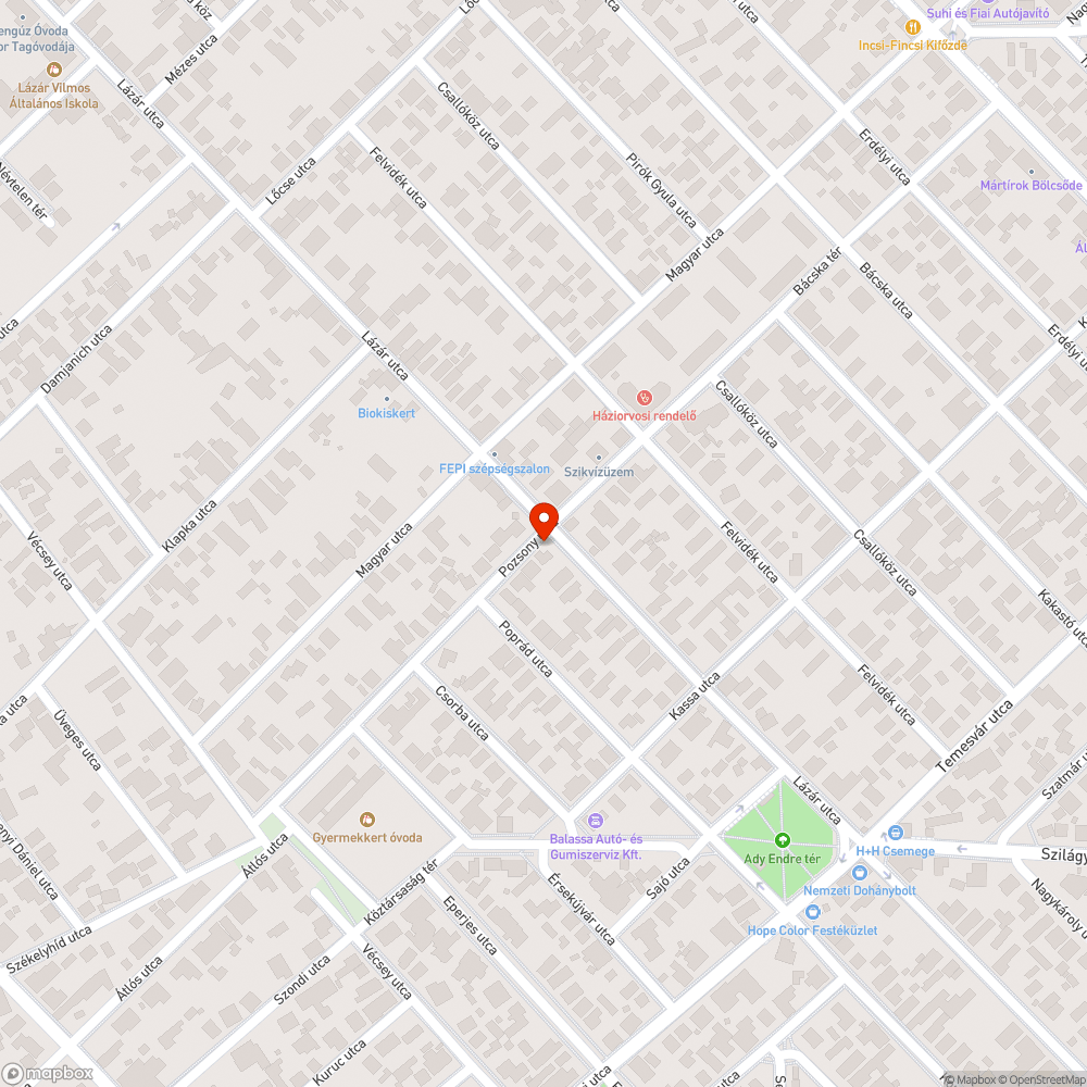 Hiányzó és megbarnult utcatáblák bejelentés helye