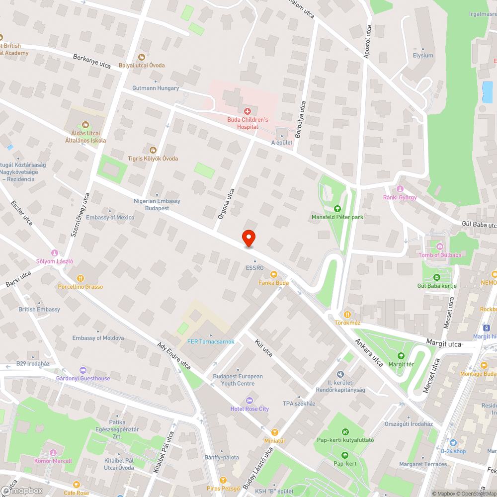 Omlásveszély bejelentés helye