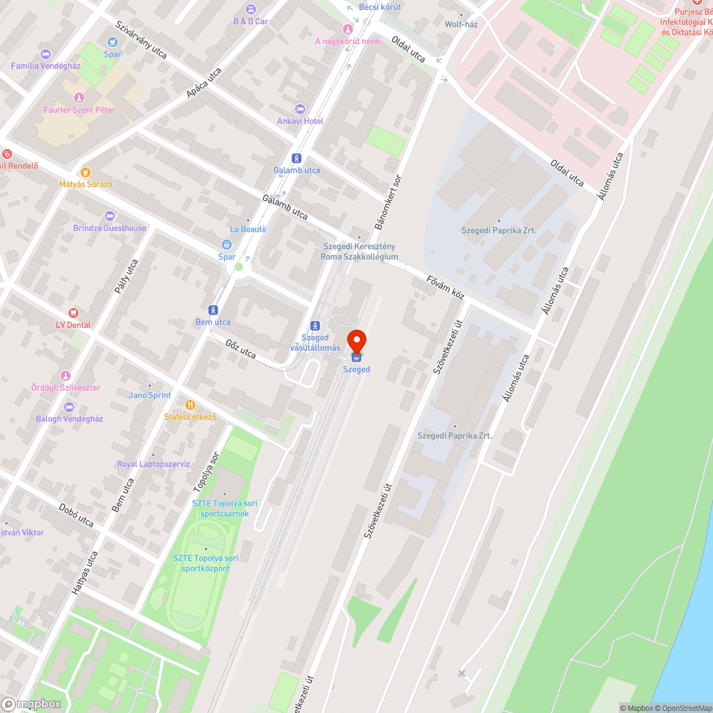 Kiégett tábla megvilágítás - Szeged pu. bejelentés helye