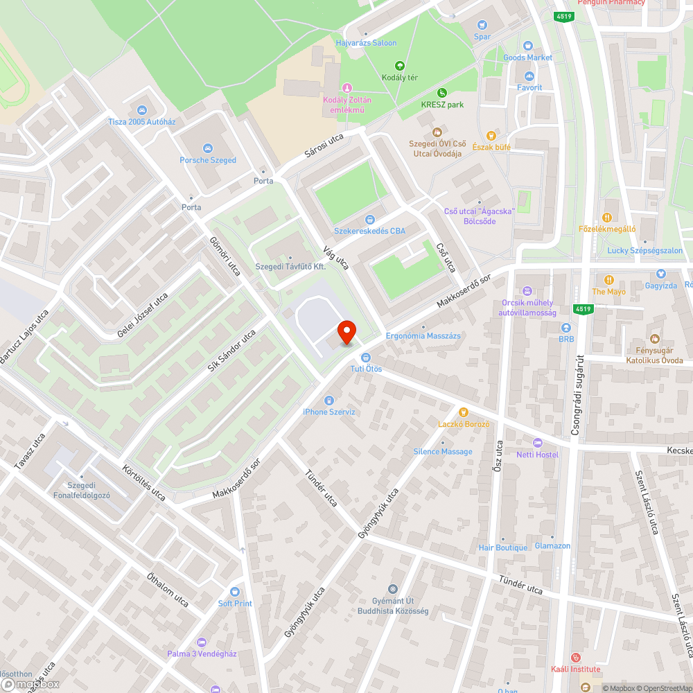 Eldugult lefolyó - gazzal benőtt elvezető bejelentés helye