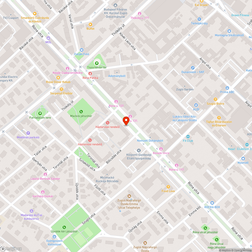 Kitört elzárófedél bejelentés helye