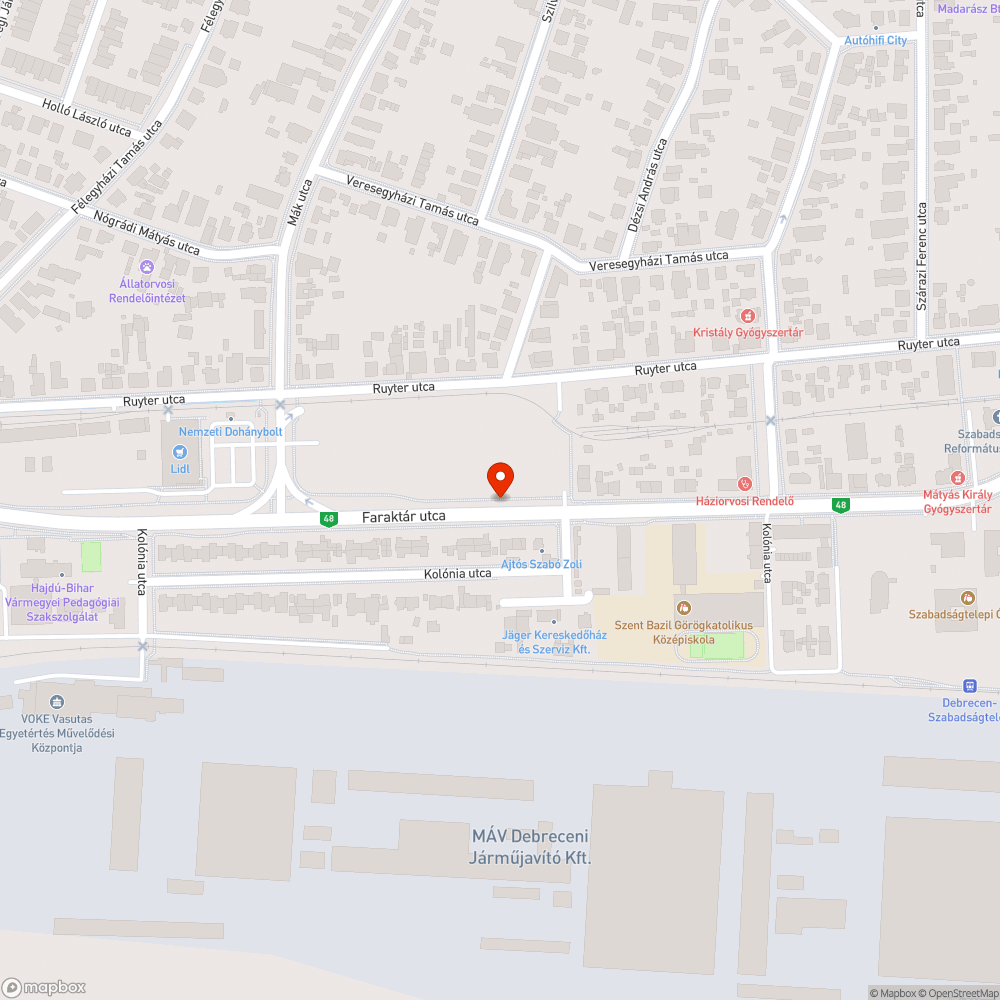 Hiányzó menetrend bejelentés helye