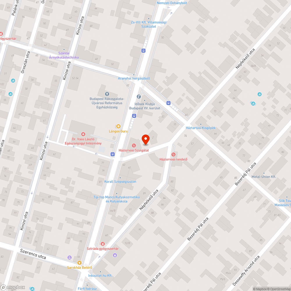 Hullámos járda bejelentés helye