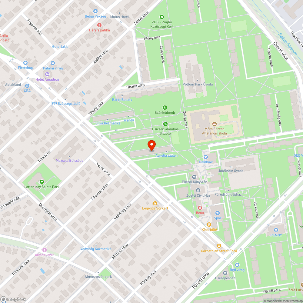 Kiszáradt, letöredezett fa bejelentés helye