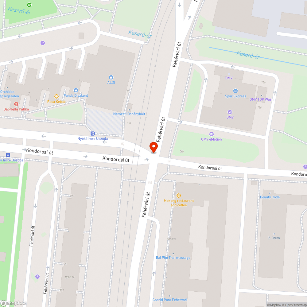 Szemetes a gyalogátkelőhelyek környéke bejelentés helye