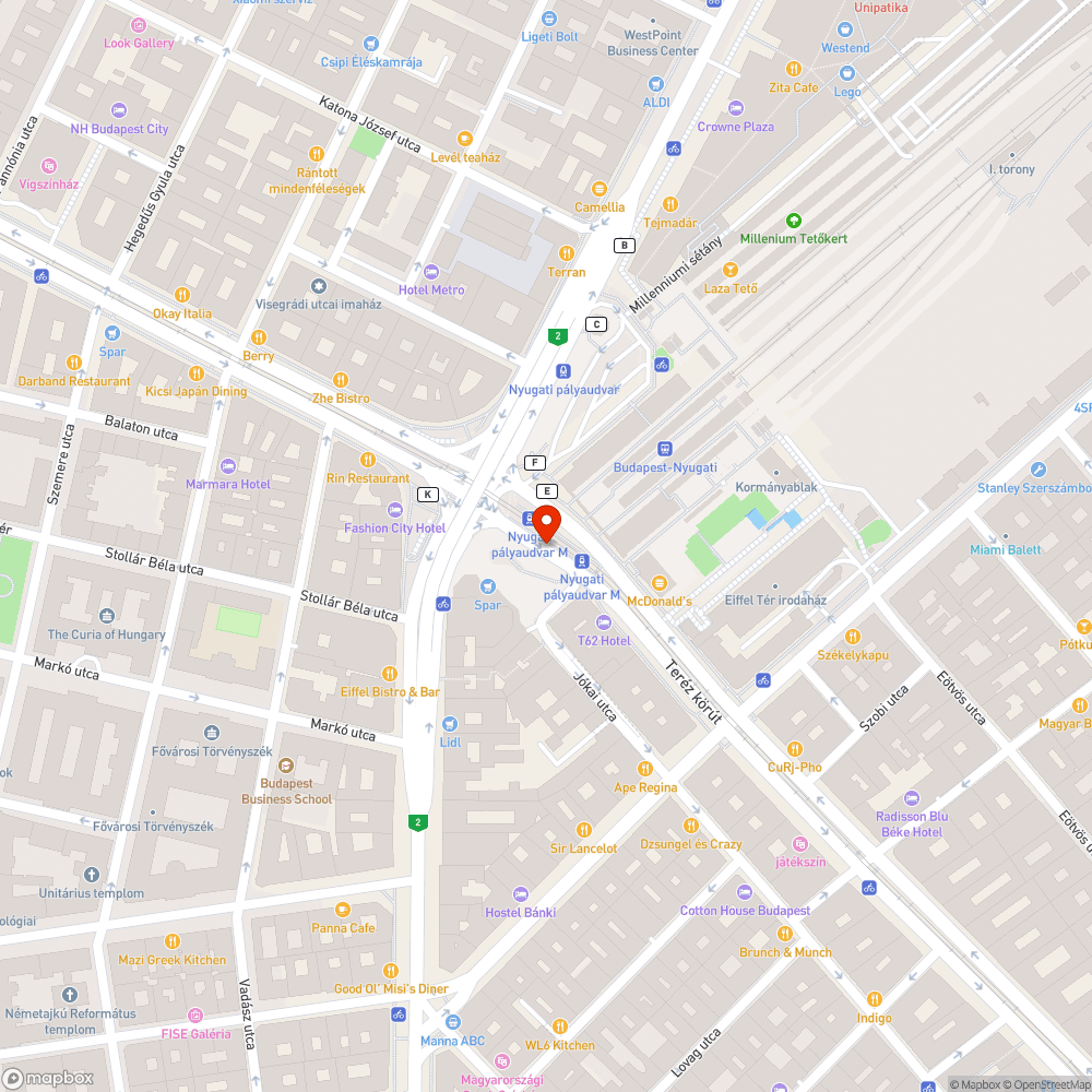 Grraffitis jegyautomata bejelentés helye