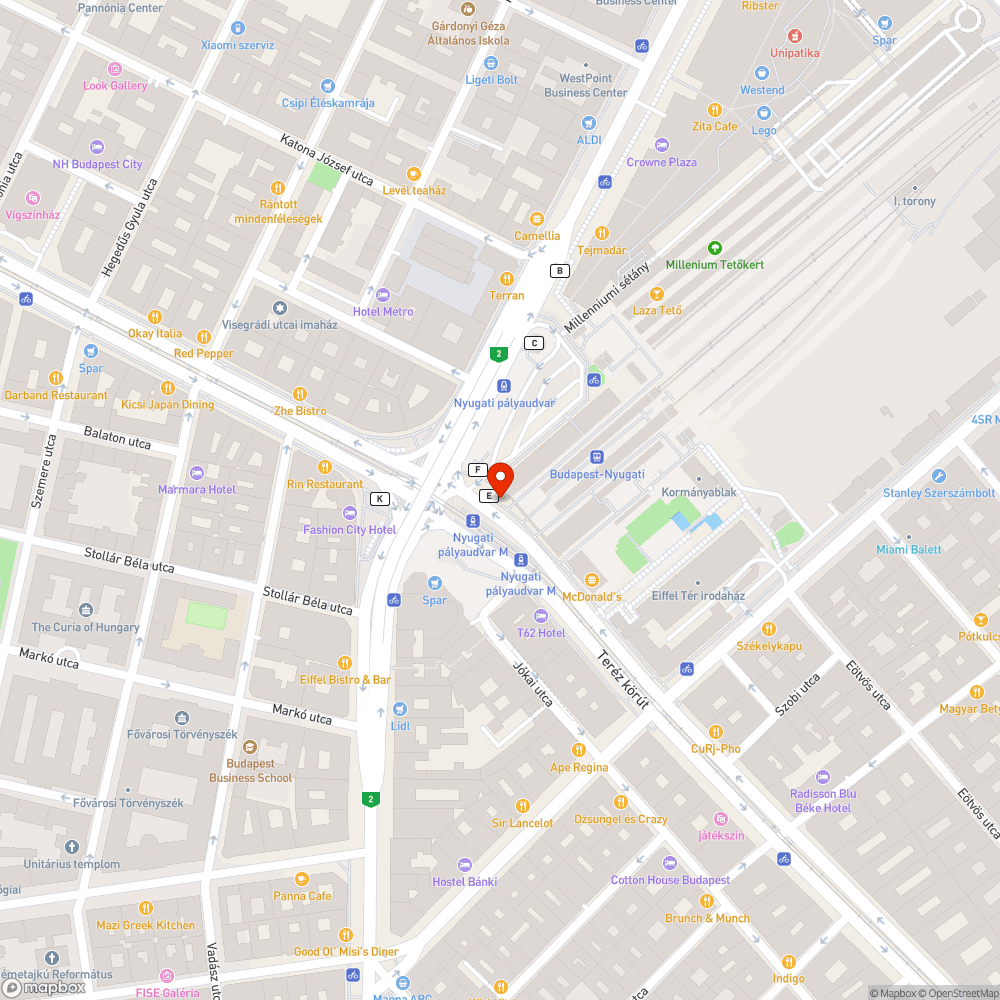 Sérült fedlap bejelentés helye