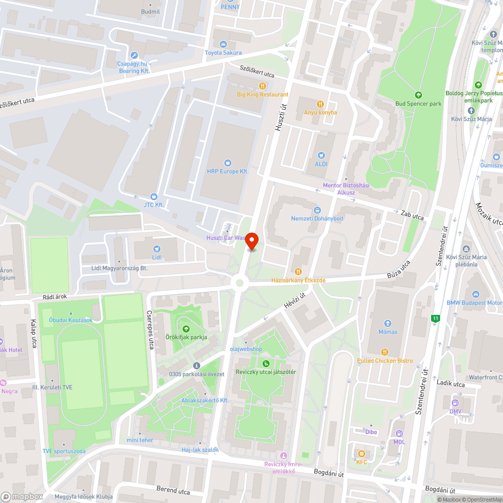 Szemét szétszórva bejelentés helye