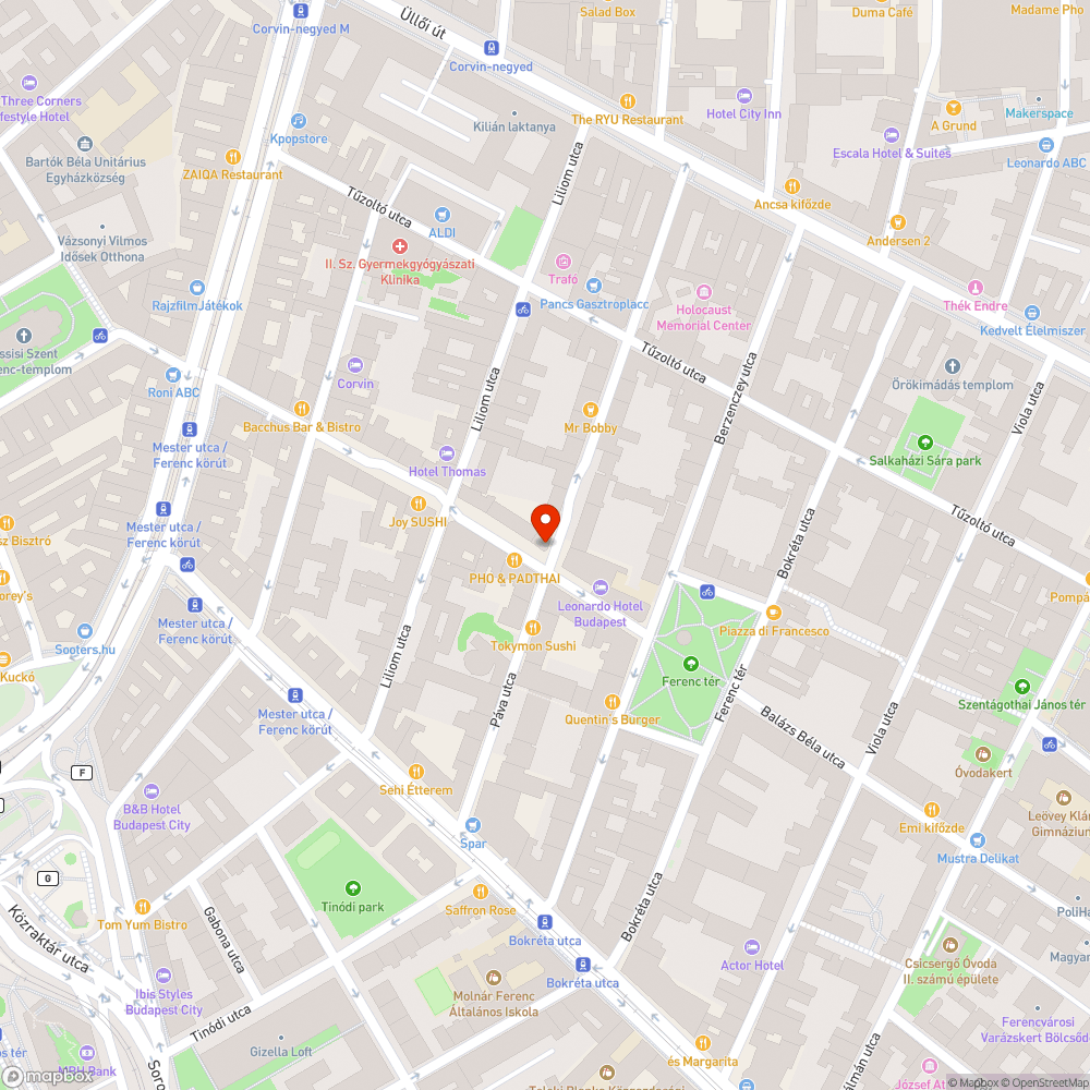 Utcai lámpa kiégett bejelentés helye