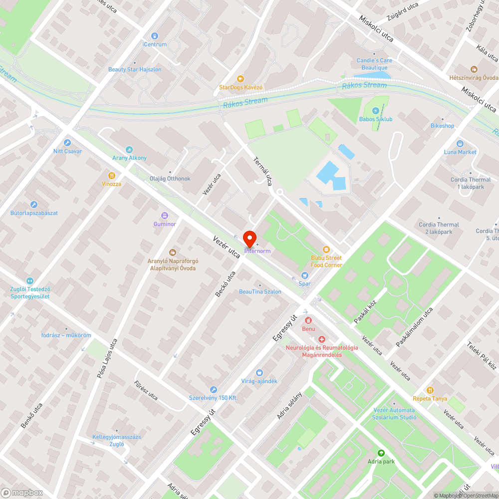 Hosszan rossz az út a Vezér úton bejelentés helye