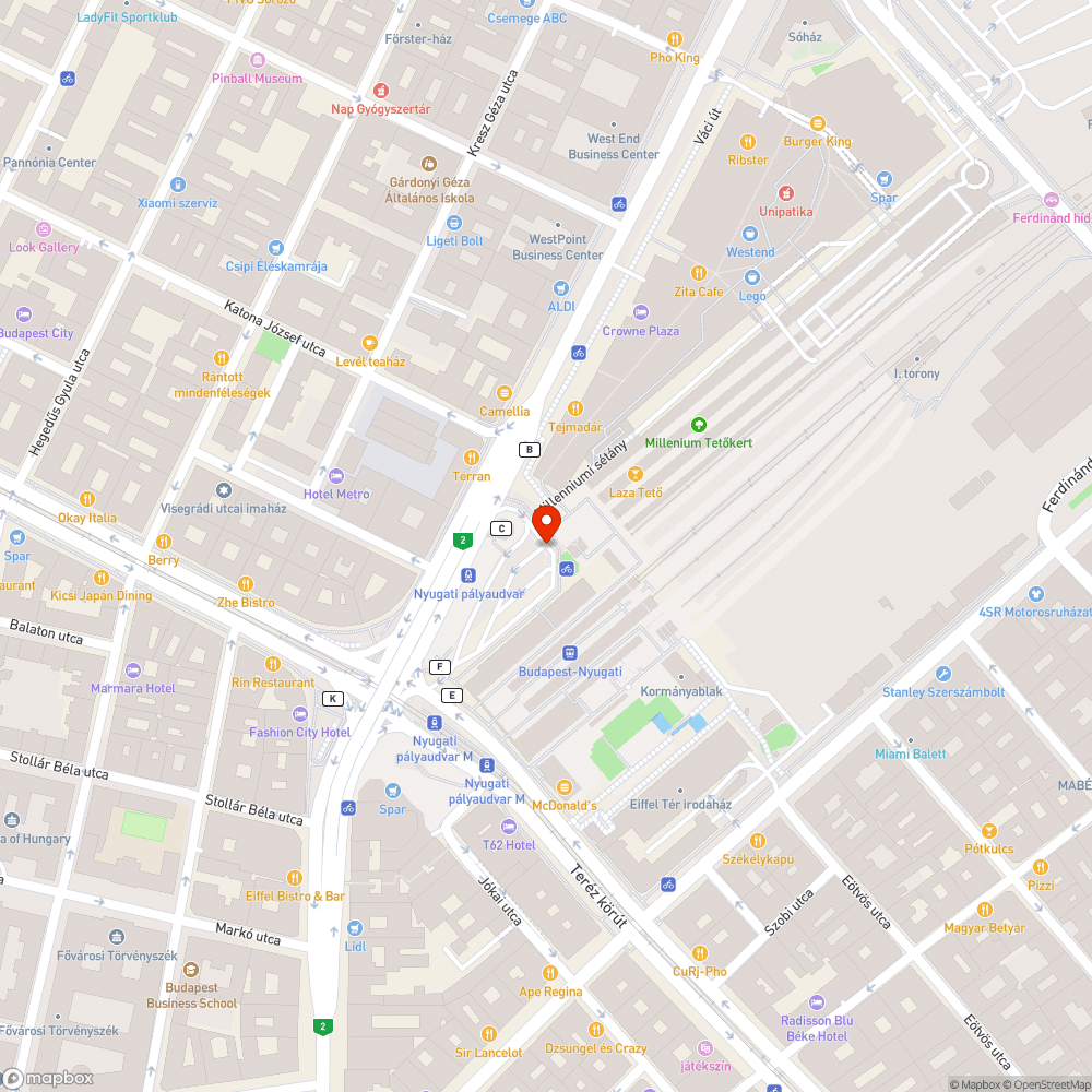 Sérült fedlap bejelentés helye