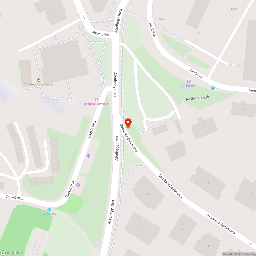 Közlekedést akadályozó növényzet bejelentés helye