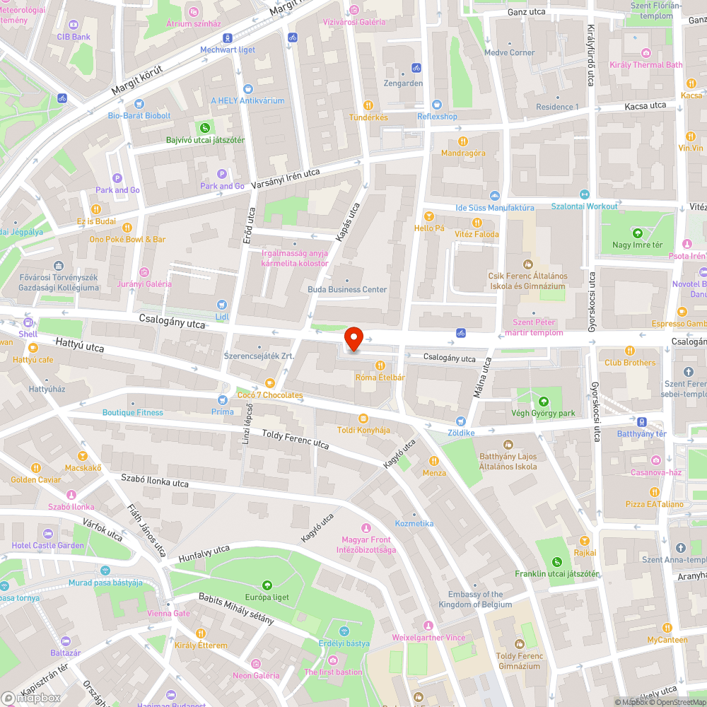 Betondarab zöldfelületen bejelentés helye