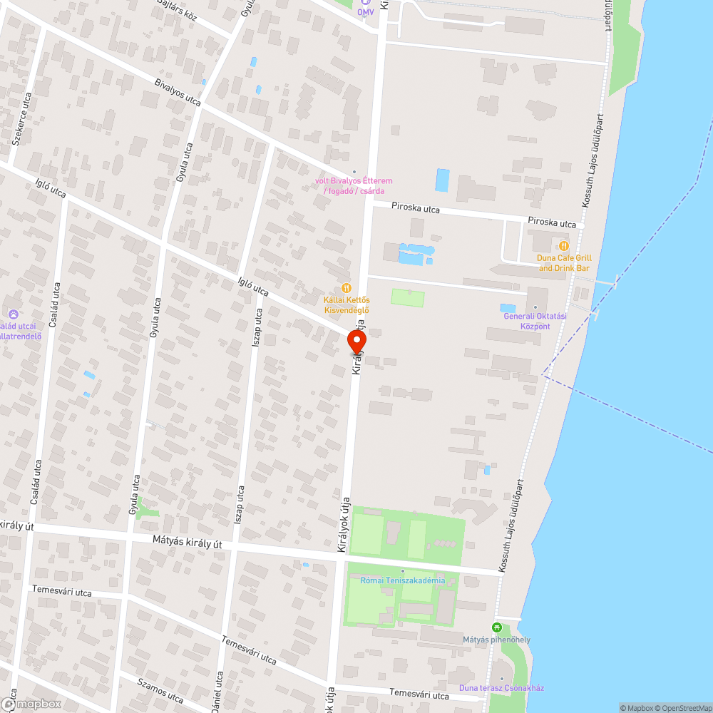 Rossz minőségű út bejelentés helye