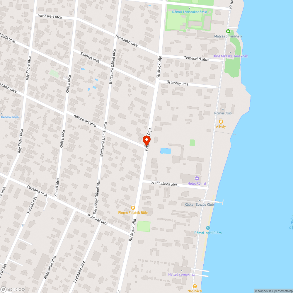 Repedezett út a megsüllyedt fedlap körül bejelentés helye