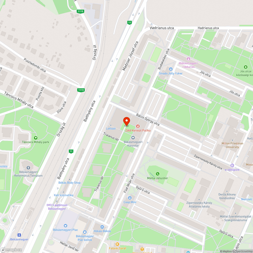 Rossz állapotú padok bejelentés helye