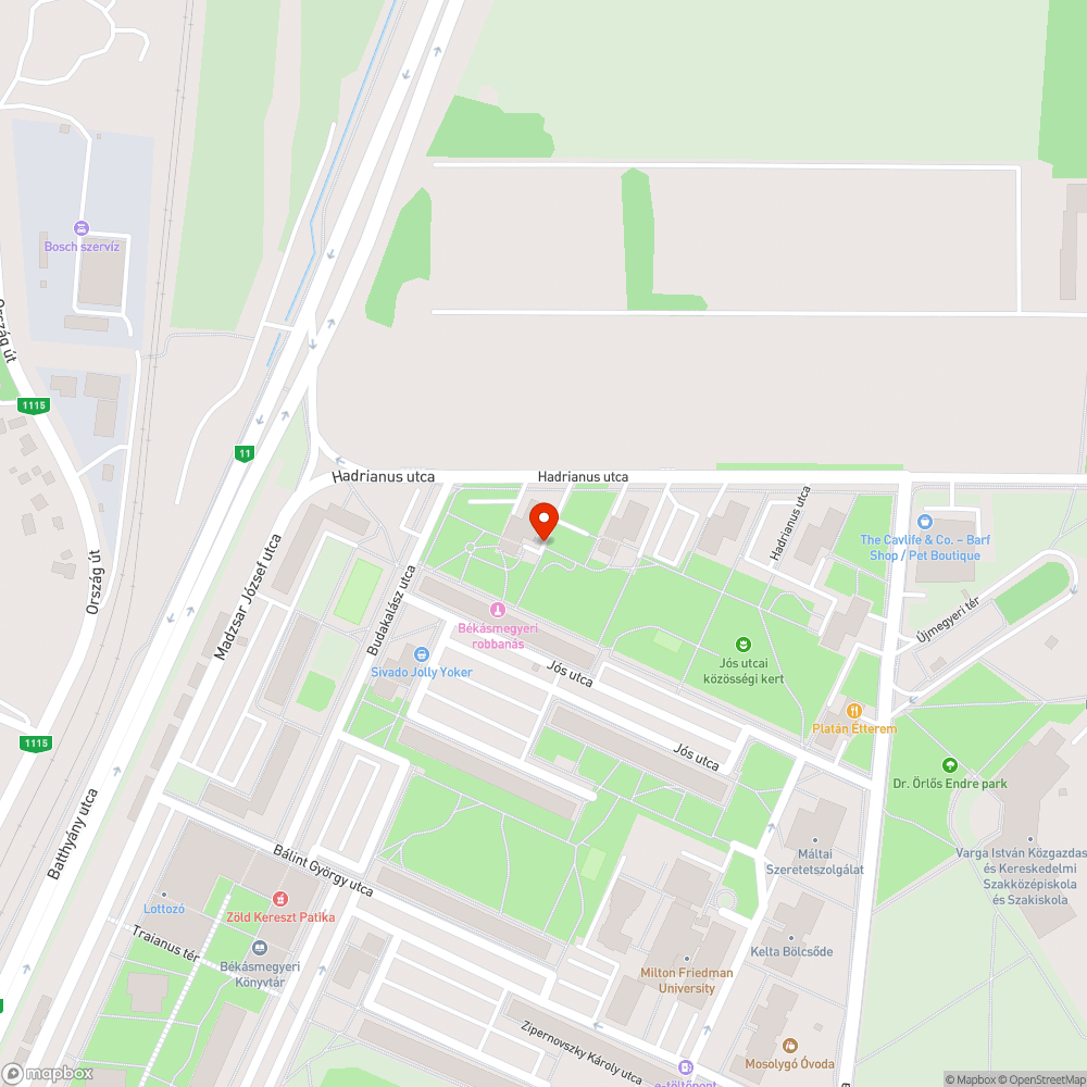 Hiányzó poller bejelentés helye