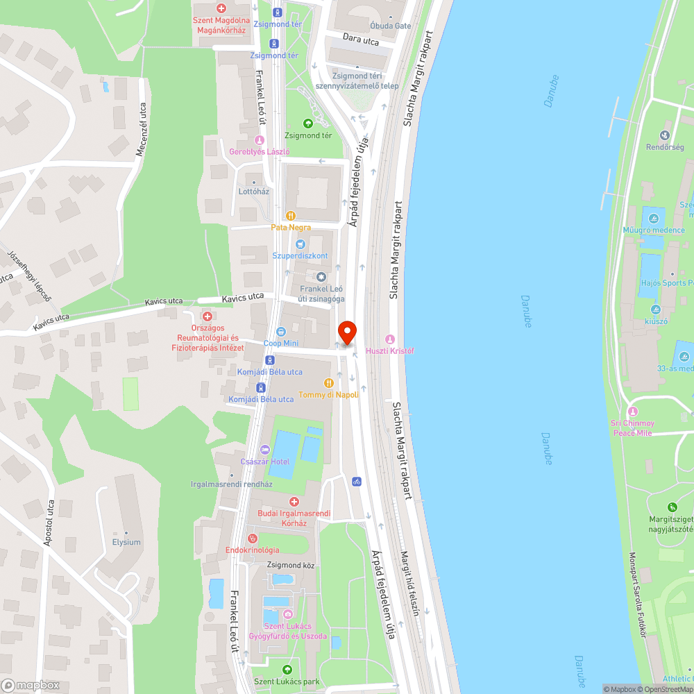 Elfuserált kereszteződés bejelentés helye