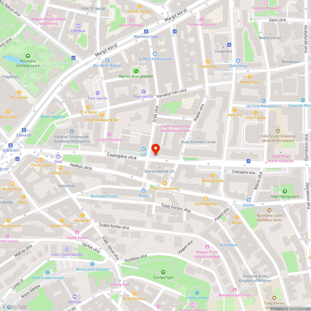 Mocsaras parkoló 600Ft-ért bejelentés helye