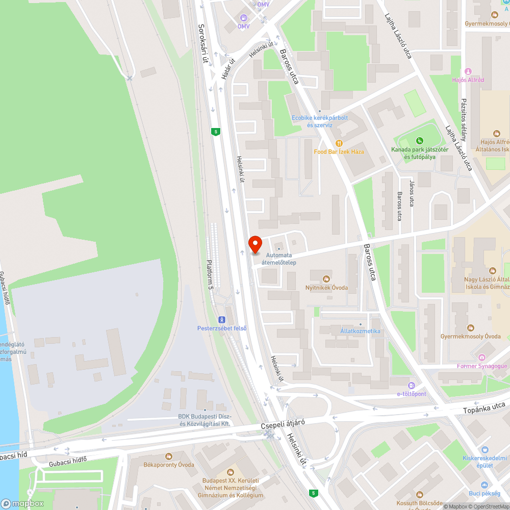 Kuka járda nélküli út szélén bejelentés helye