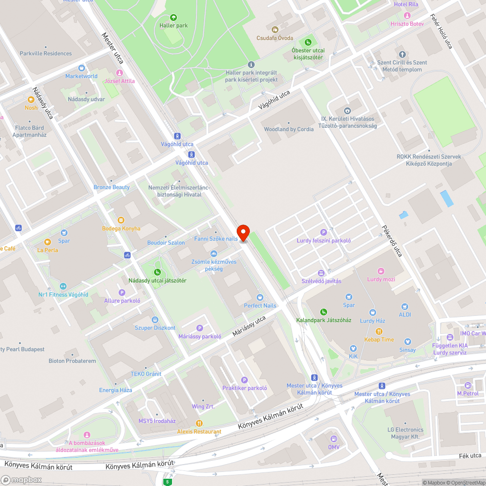 Szemetes utca bejelentés helye