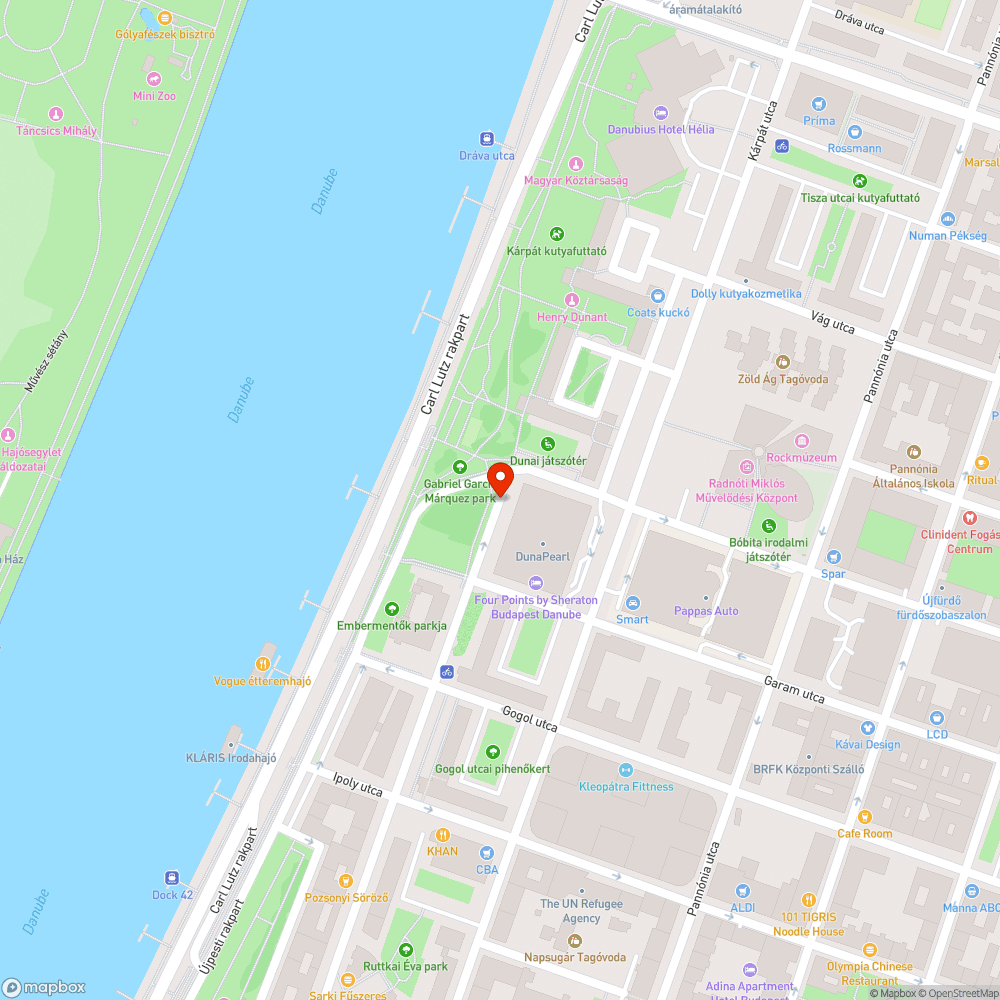 Járdával elzárt főútvonal bejelentés helye