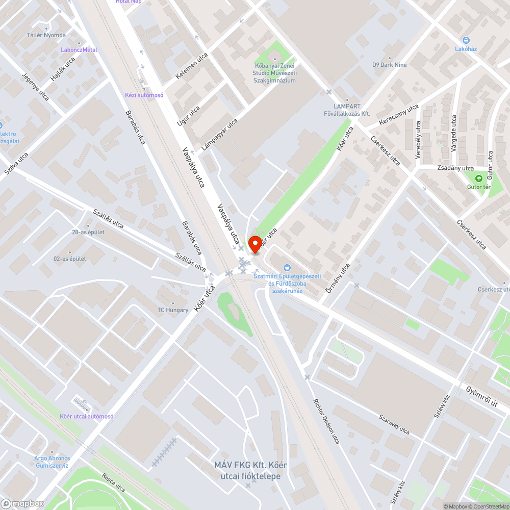 Kidőlt tábla bejelentés helye