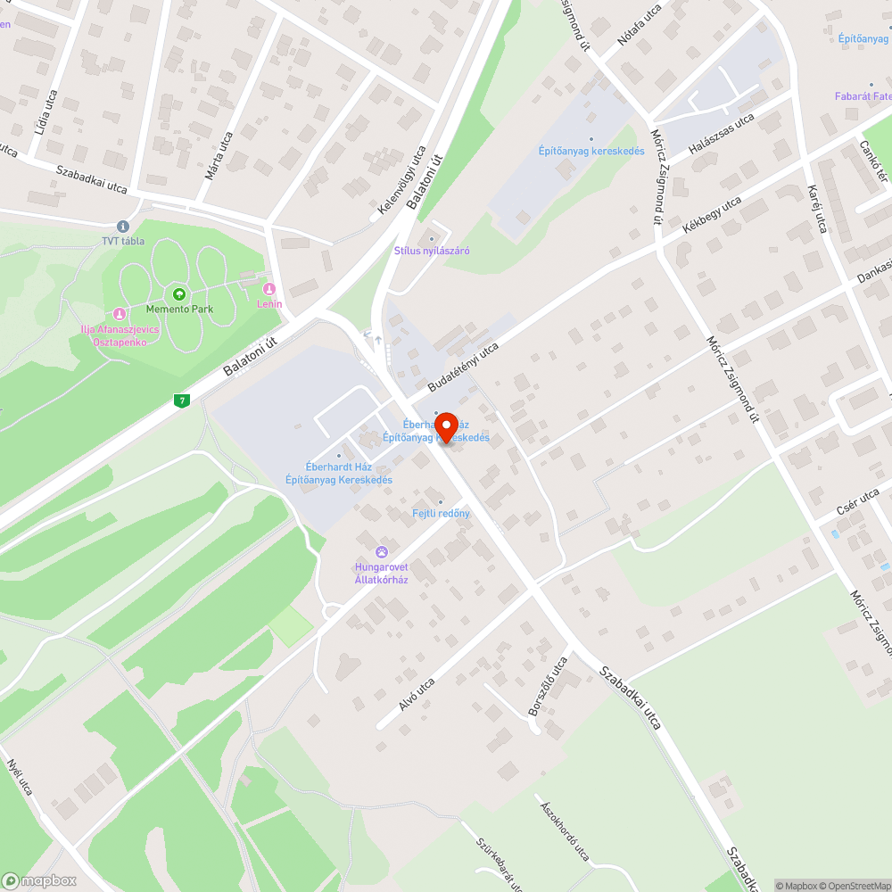 Vállalhatatlan útszakasz bejelentés helye