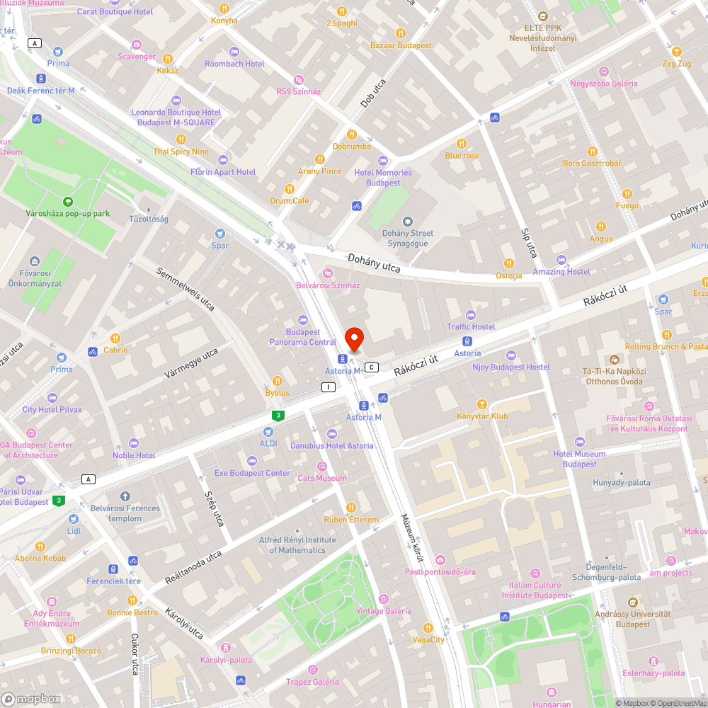 Kidöntött tábla bejelentés helye