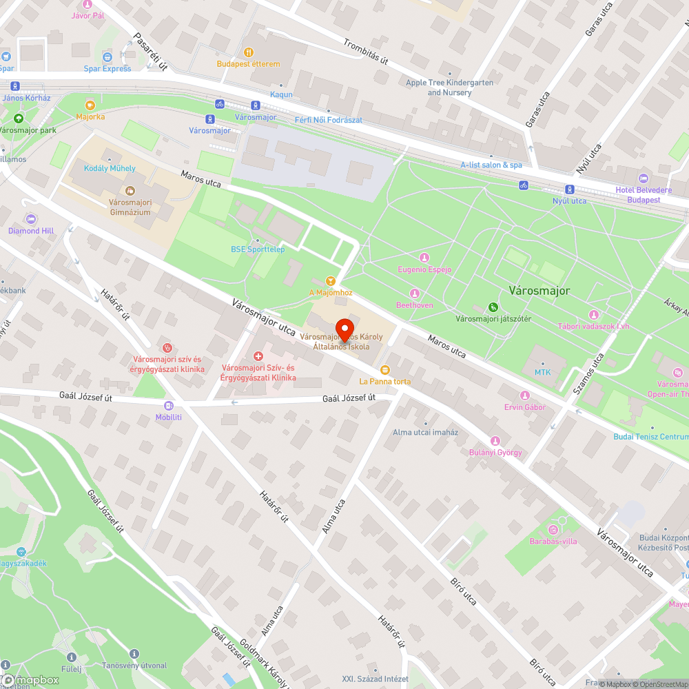 Lekopott zebra bejelentés helye