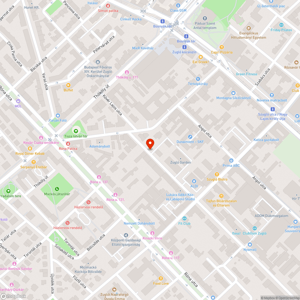 Kék szemeteszsákok és zöldhulladék bejelentés helye