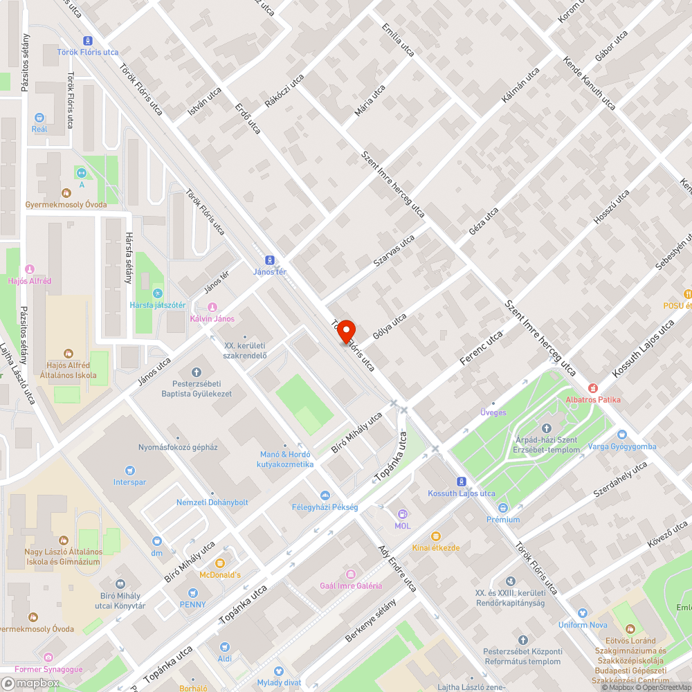 Roncsautó bejelentés helye