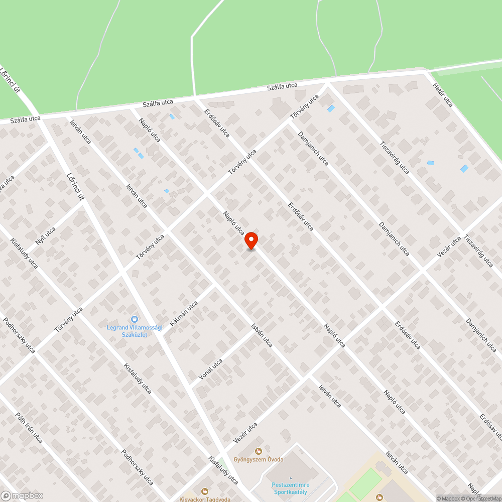 Mellékutca forgalmának szabályozása bejelentés helye