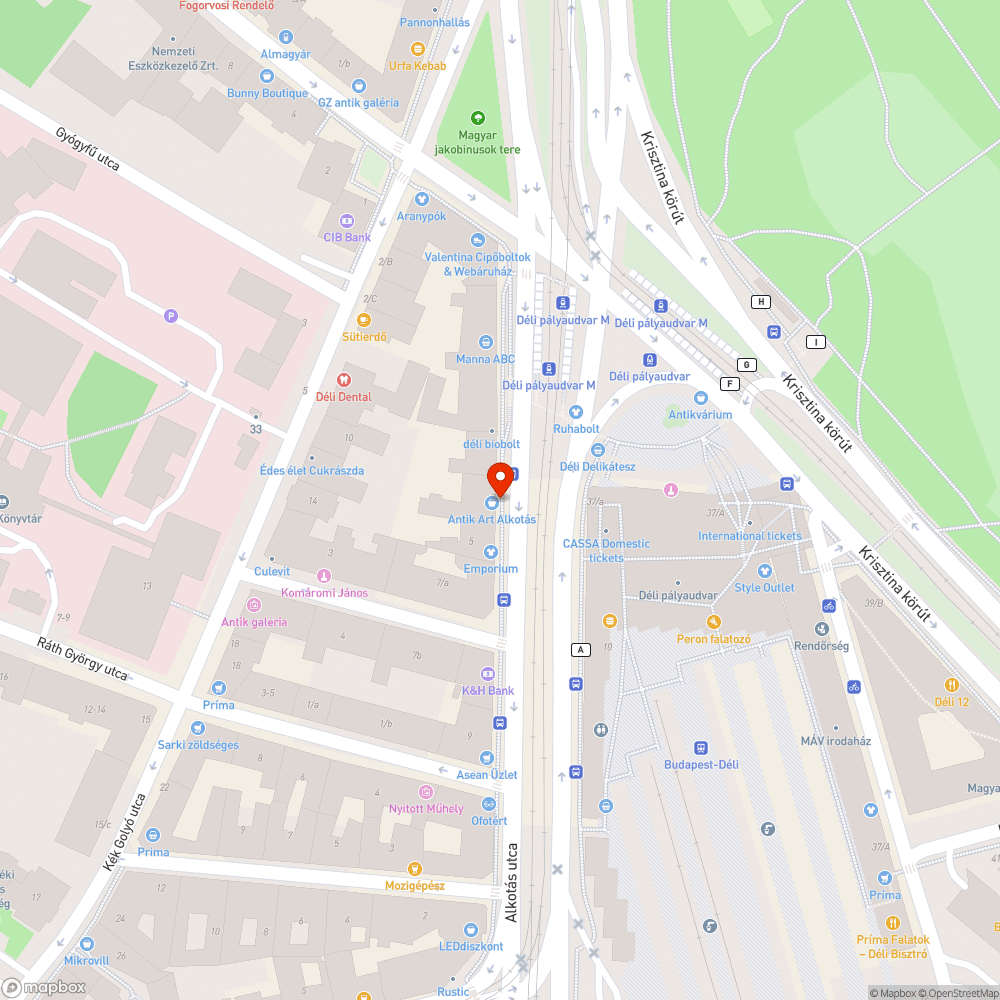 Galambtüskék bejelentés helye